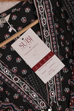Ajrakh Printed Cotton Anarkali Kurta Set for Women