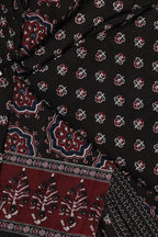 Ajrakh Printed Cotton Anarkali Kurta Set for Women