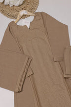 Mocha Beige A-line Straight Kurta Set