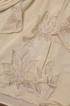 Ivory Embroidered Co-ord Set for Women